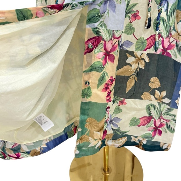 Tommy Bahama Womens Hightide Flora Midi Belted Button Front Shirt Dress NWT $218 - Picture 8 of 16